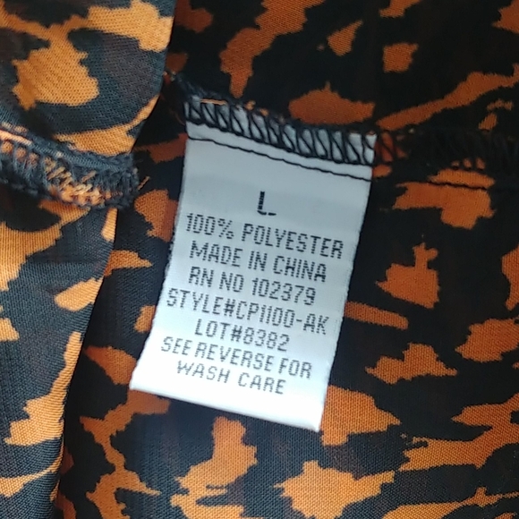 Ali & Kris Sheer Ruffle Tank Top Blouse - Picture 3 of 8